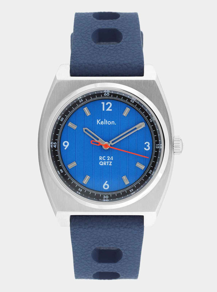 Montre RC24 Pétrole Quartz Bleue - Bracelet Bleu Tropic Racing