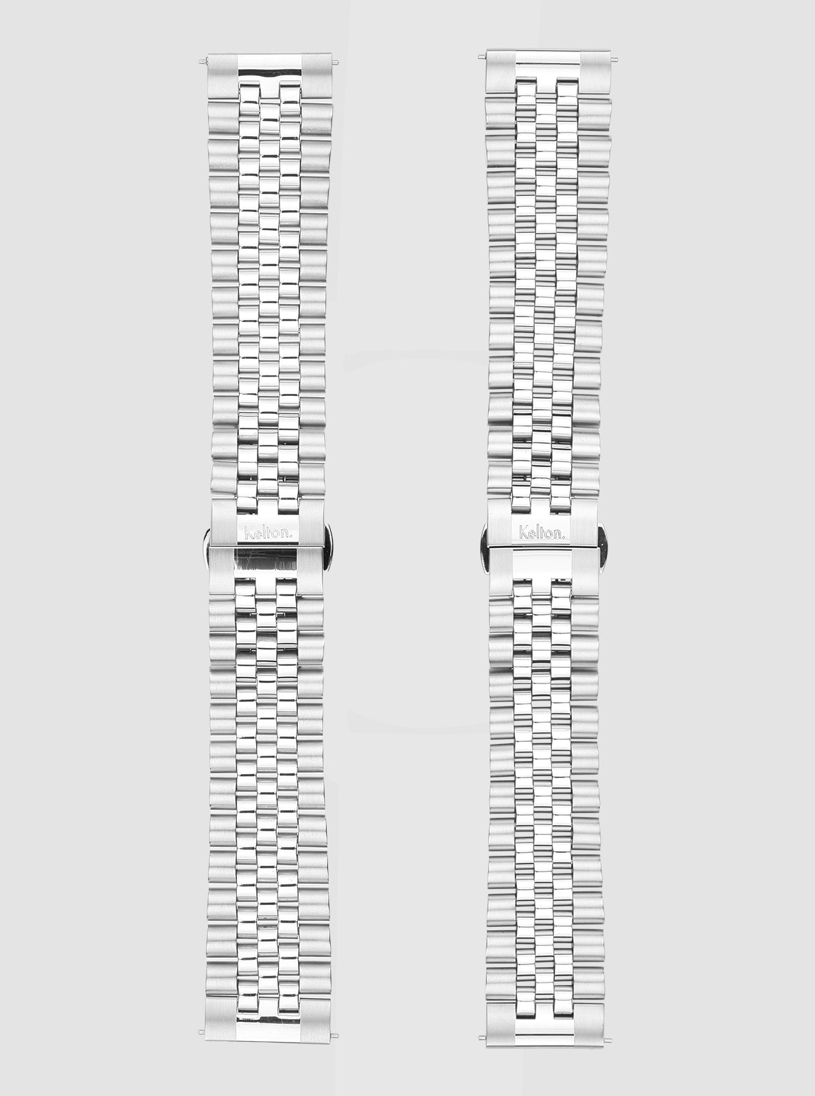 Image of Bracelet Jubilee 22 mm à maillons métalliques, fermeture avec logo