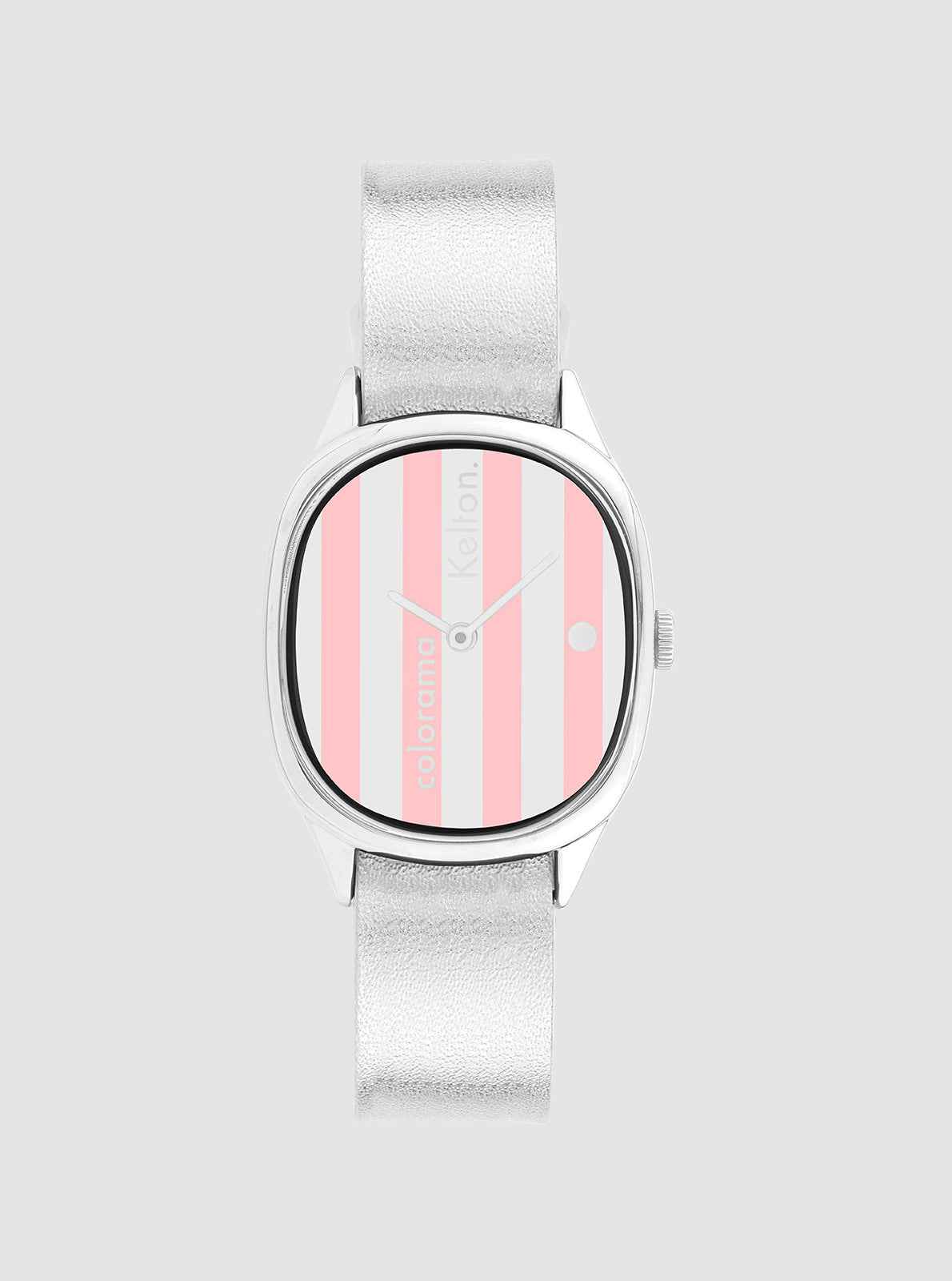 Montre Colorama Rayée Peau