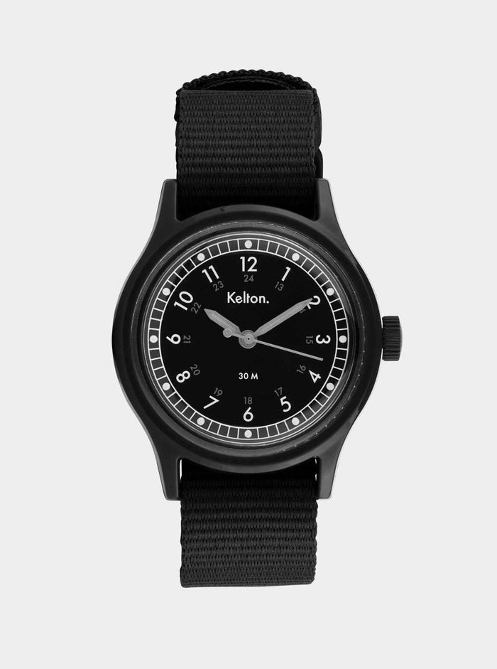 Montre à quartz Jungle Carbone