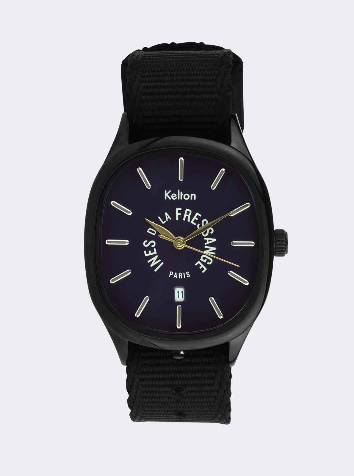 Montre Grande Colorama Minuit Kelton x Ines de la Fressange Paris