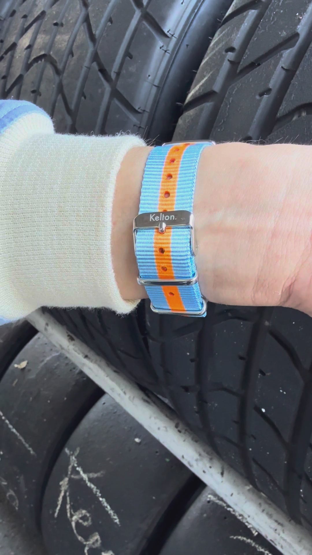 Image of Blue-Orange RC2 Watch