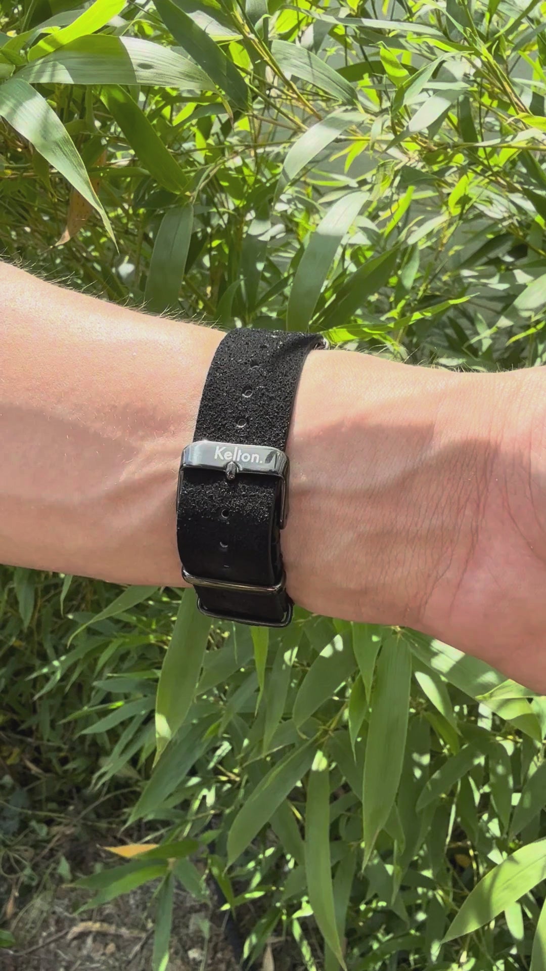 Image of COFFRET : Montre VTNM & second bracelet noir