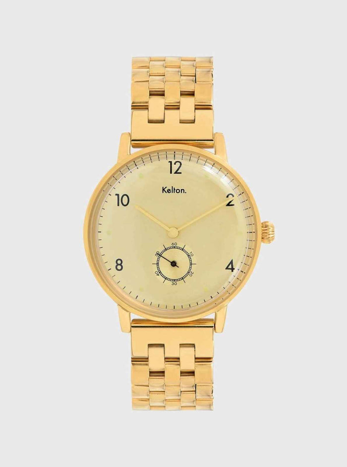 Montre Villa gold noire