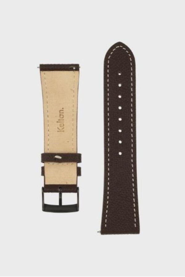 bracelet astre marron chocolat - vue de face