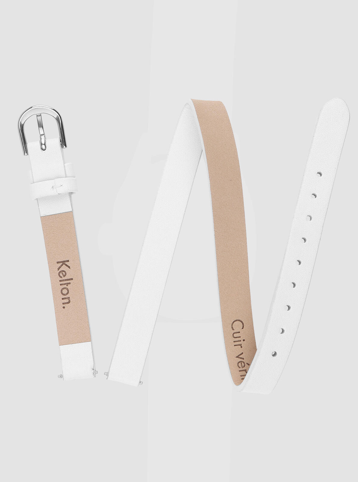 Bracelet Minicolo Blanc &ndash; vue de face