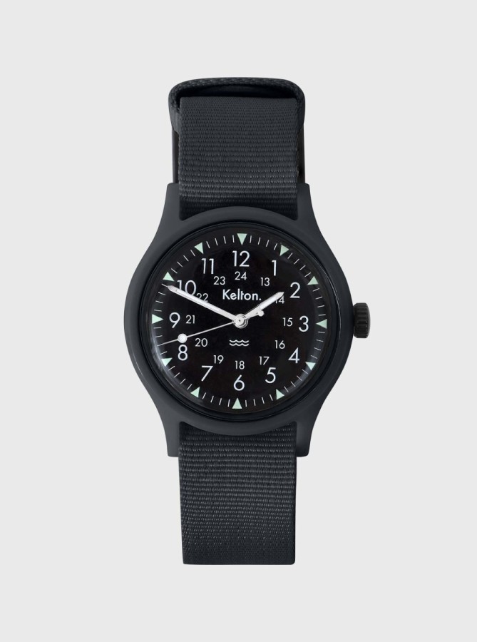 Montre Jungle Noir - Kelton