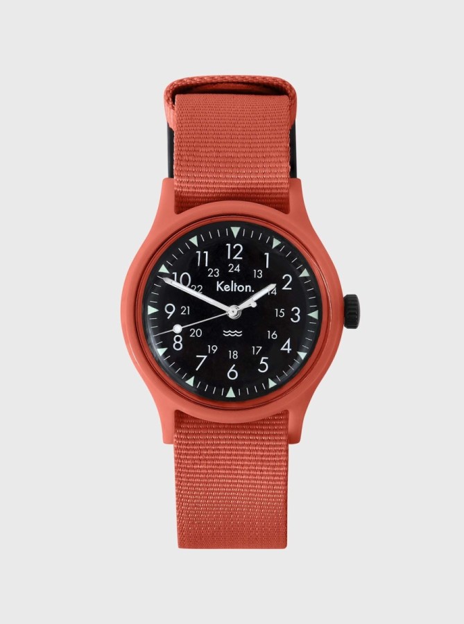 Montre Jungle Rouge - Kelton