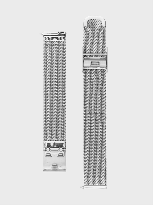 BRACELET COLORAMA MESH ARGENT - vue de face