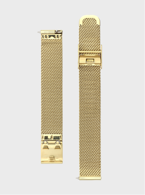 BRACELET COLORAMA MESH OR - vue de face