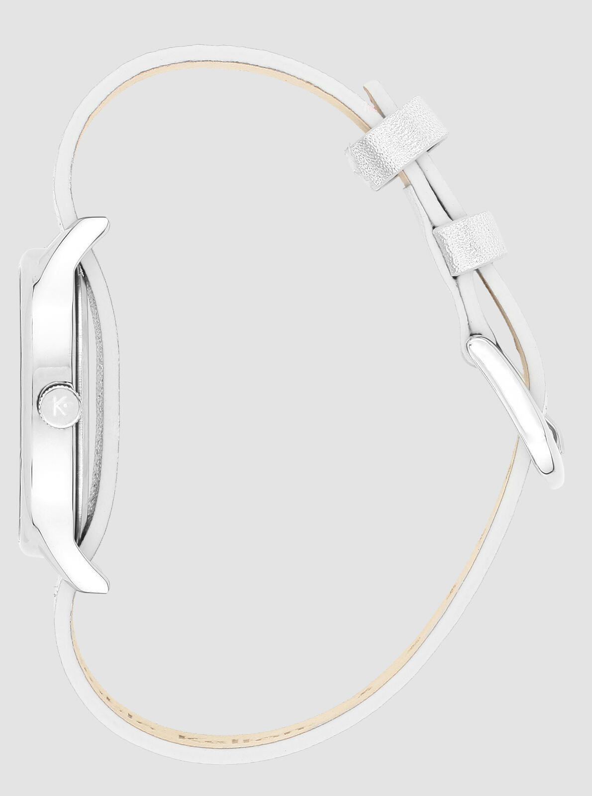 Profil de la Montre Colorama Ray&eacute;e Sun &ndash; montre ray&eacute;e jaune et argent&eacute;