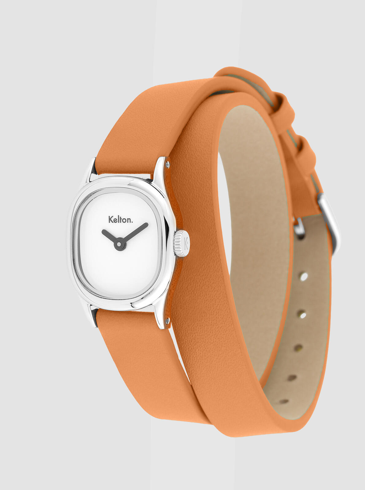 Montre Minicolo camel &ndash; vue trois quarts
