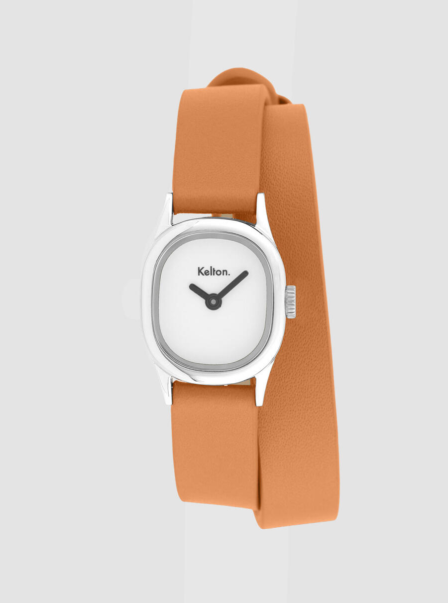 Montre Minicolo camel &ndash; vue de face