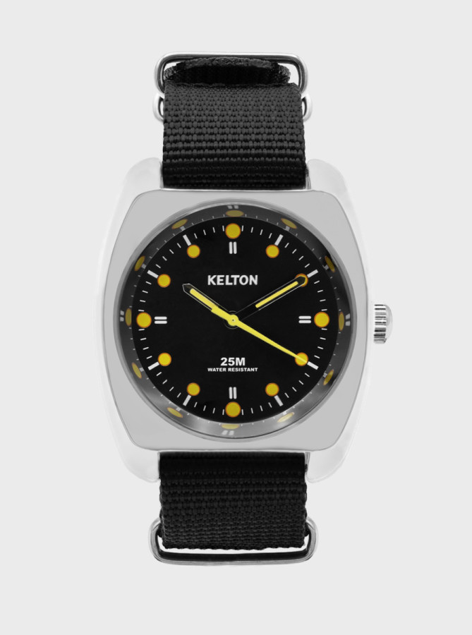 RC2 nato noir - montre Kelton