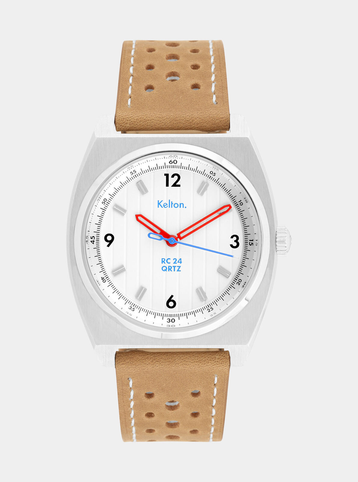 Montre RC 24 qrtz blanc bracelet sable