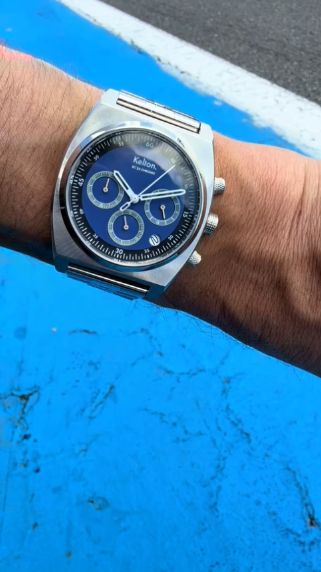 RC 24 chrono meca quartz white jubilee watch - video