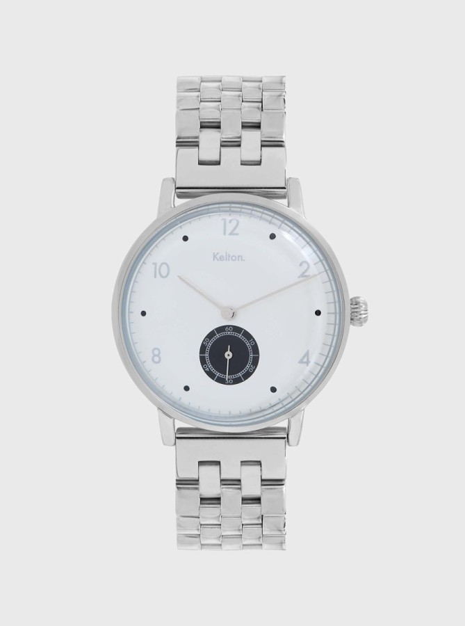 Montre Kelton - Villa Argent Blanc