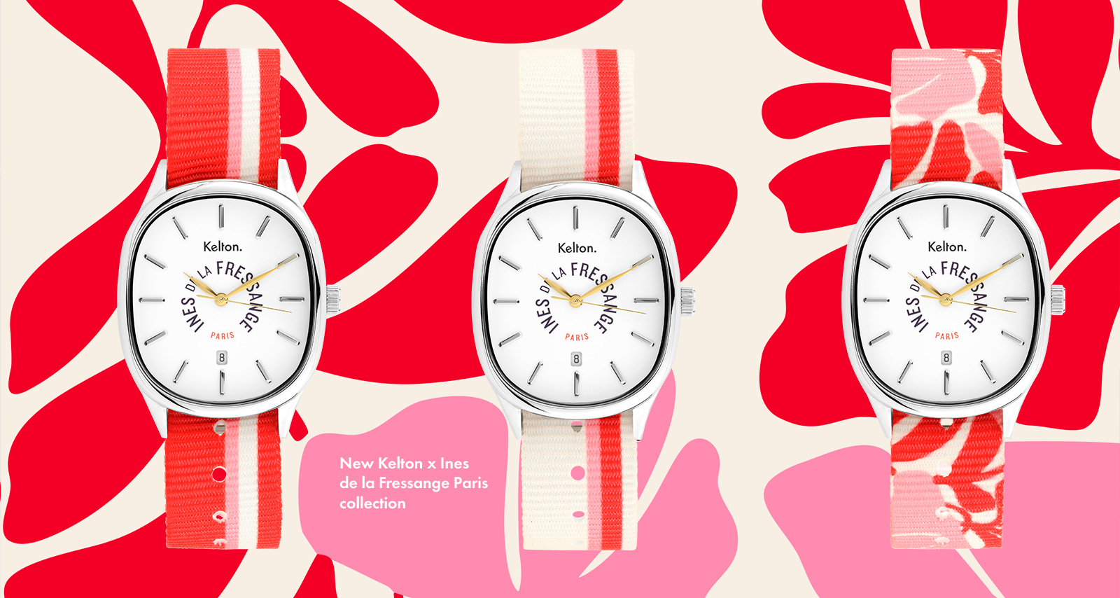 colorama watch kelton ines de la fressange paris