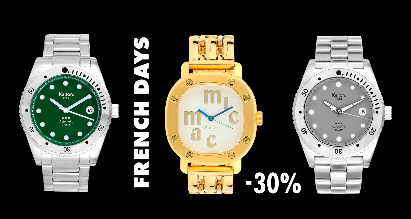 Montres ventes flash french days promo